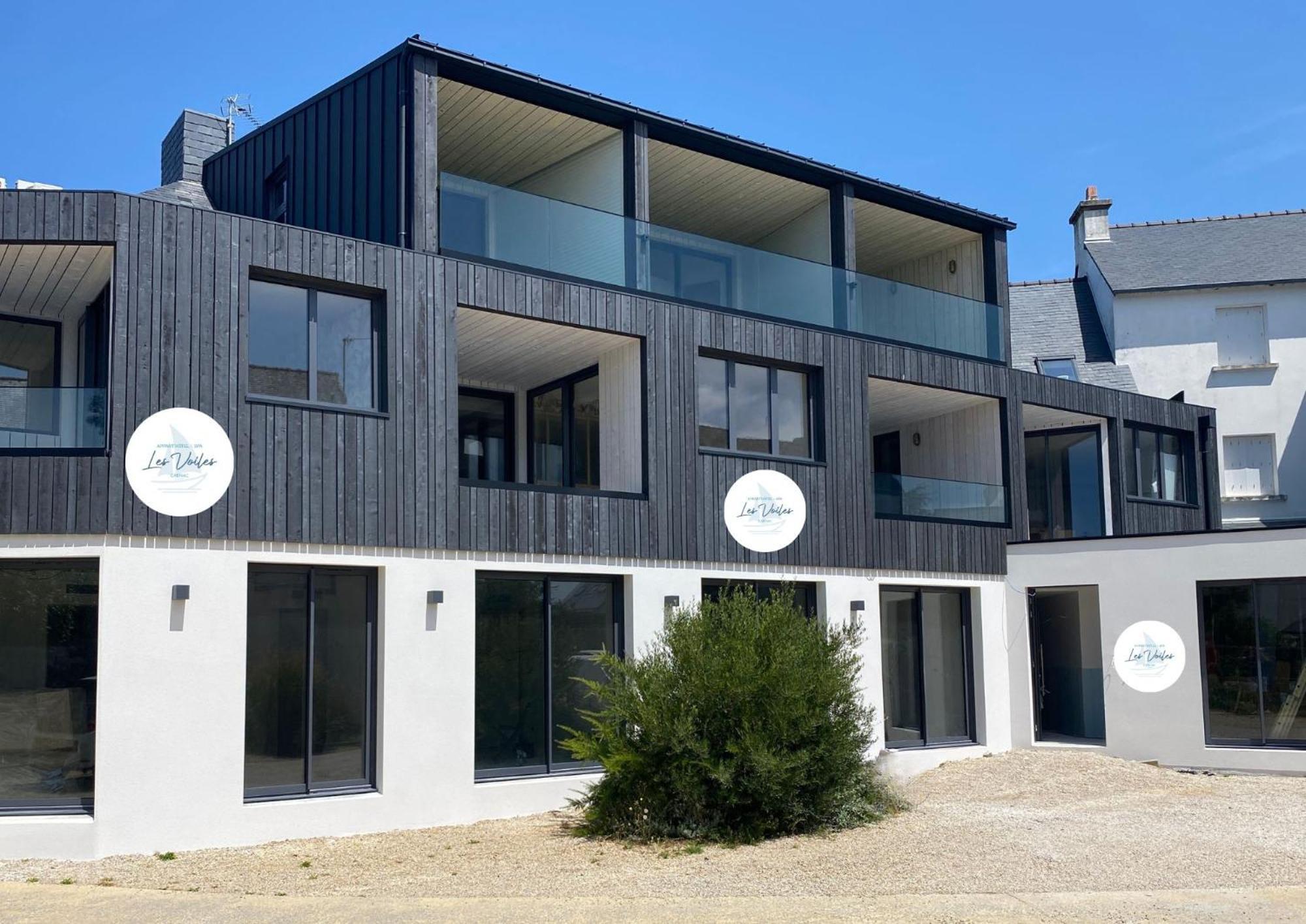 Appart'Hotel & Spa "Les Voiles" Le Batz Carnac Eksteriør bilde